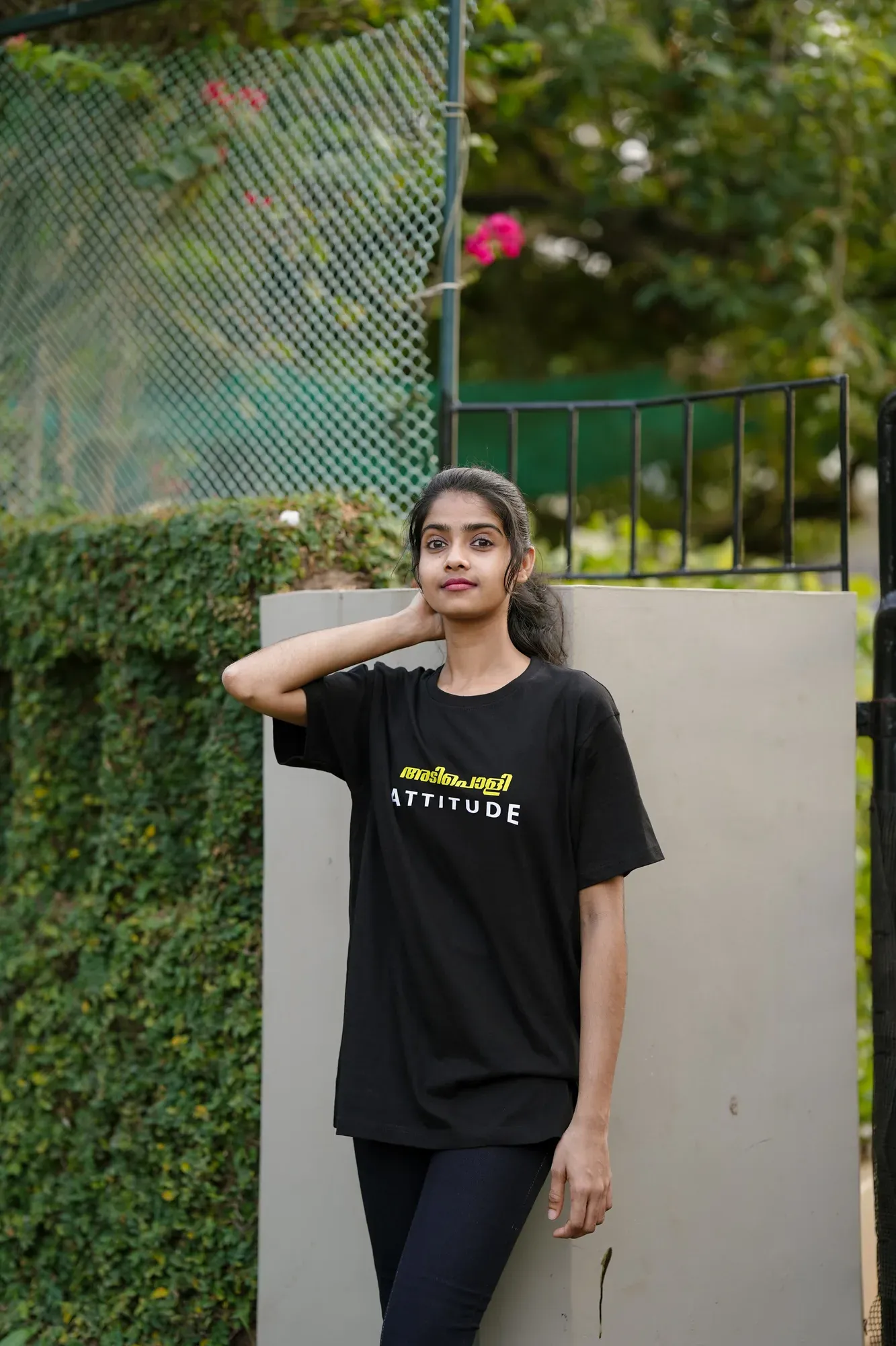 Custom attitude t-shirt for women