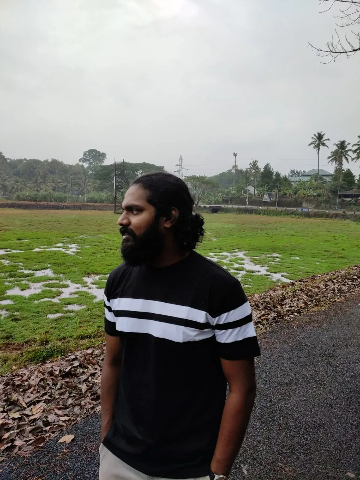 V-neck custom t-shirt